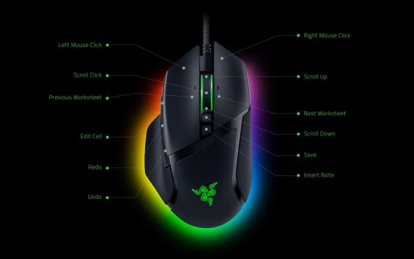Mouse razer cu fir razer basilisk v3 pro, butoane programabile 10+1