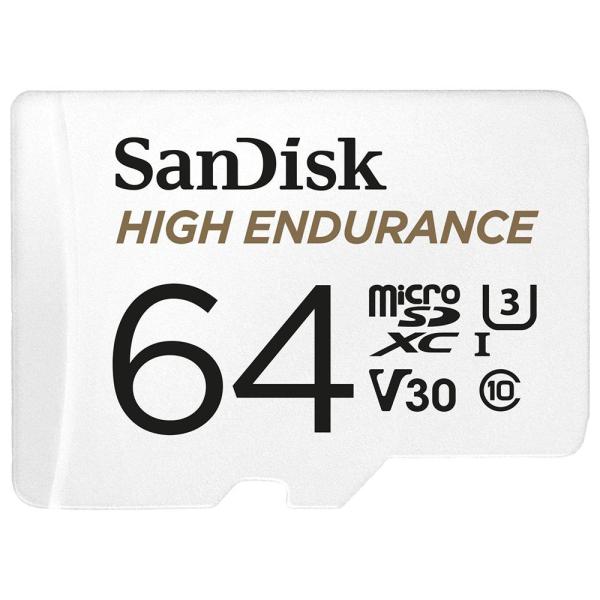 Card de memorie microsd sandisk, 64gb, class 10