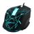 Kit gaming tastatura si mouse spacer sp-gk-01 cu fir, usb, tastatura rgb rainbow + mouse optic 7 culori, black