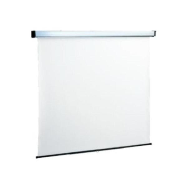 Ecran de proiectie sopar new spring, manual, perete, 200cm x 150cm, format 4:3, gri