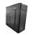 Carcasa spacer office, middle tower, atx, sursa 300w, 1 x fan, usb 2.0 x 2, usb 3.0 x 1, psu shroud, black „spcs-oc-top-300w”