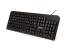 Kit tastatura si mouse spacer spds-1691 cu fir, usb, tastatura multimedia „spkb-169" + mouse optic „spmo-m11", black, „spds-1691"