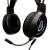 Casti cu micr. spacer gaming, rgb, cu fir, 2x jack 3.5mm, 1x usb pentru iluminare, driver 40mm, control volum pe casca, microfon pe brat, reglabile, negru