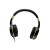 Casti cu micr. spacer pearl green, cu fir, multimedia, 2x jack 3.5mm, microfon pe fir, driver 40mm, 20hz - 20000hz, pliabile, 1.8m, negru si verde