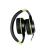 Casti cu micr. spacer pearl green, cu fir, multimedia, 2x jack 3.5mm, microfon pe fir, driver 40mm, 20hz - 20000hz, pliabile, 1.8m, negru si verde