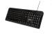 Tastatura spacer spkb-169 cu fir, usb, multimedia, 104 taste + 11 taste multimedia, anti-spill, negru
