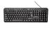 Tastatura spacer spkb-169 cu fir, usb, multimedia, 104 taste + 11 taste multimedia, anti-spill, negru