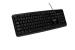 Tastatura spacer spkb-520 cu fir, usb, 104 taste, anti-spill, negru