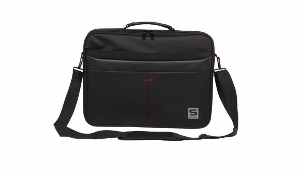 Geanta notebook serioux, srx-8444, dimensiuni 40 x 30 x 6 cm, compartiment laptop: max 15.6", bretea spate pentru prindere troller, curea de umar ajustabila, material poliester