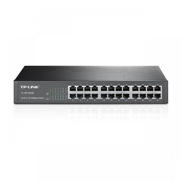 Switch tp-link tl-sf1024d, 24 port, 10/100mbps