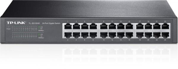 Switch tp-link tl-sg1024d, 24 port, 10/100/1000 mbps