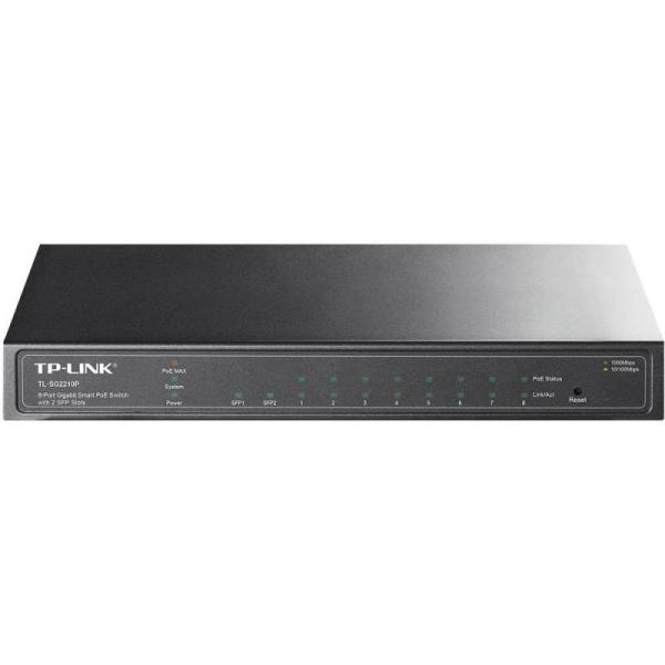 Switch tp-link tl-sg2210p, 8 port, 10/100/1000 mbps