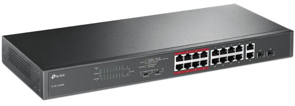 Switch tp-link tl-sl1218mp, 16 port, 10/100/1000mbps
