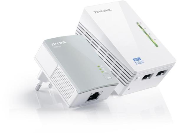 Tp-link, adaptor powerline 300mbps, extender wireless av600 kit, homeplug av,2 porturi 10/100mbps, butoane: pair, reset, wi-fi/wi-fi clone, aria de acoperire, 300 metri prin circuitul electric, 2.4- 2.4835ghz, conținut pachet: powerline ethernet adapter t