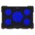 Cooling pad tellur basic, 17", 5 ventilatoare, led, 2usb, negru