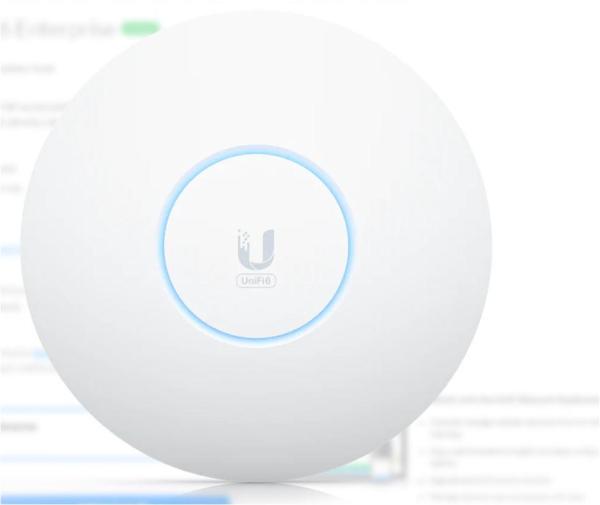 Ubiquiti unifi6 enterprise access point, u6-enterprise, tri-band wifi6, 2.4 ghz 573.5 mbp, antenna 3.2dbi, 5 ghz 4.8 gbps, antenna 5.3dbi, 6 ghz 4.8gpbs , antenna 6dbi, standard wireless: 802.11a/b/g wifi 4/wifi 5/wifi 6/wifi 6e, 600+ clienti, interfa man