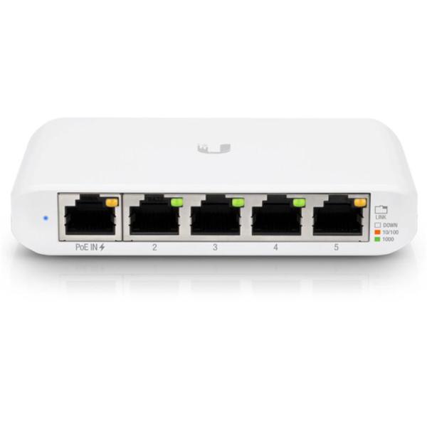 Switch ubiquiti unifi usw-flex mini, 5 port, 10/100/1000 mbps