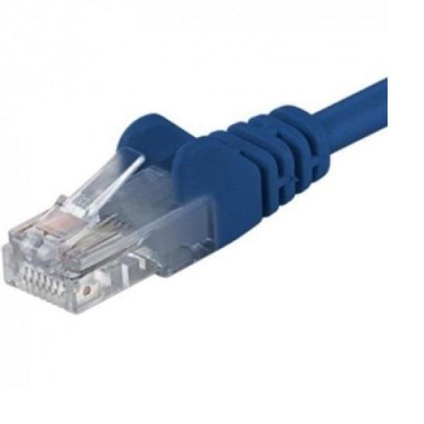Patchcord utp rj45-rj45 cat.5e 1m albastru, utp-5e-1-bl, pachcord din cupru