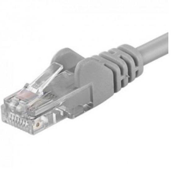 Patchcord utp rj45-rj45 cat.6 1m gri,utp-6-1-g, pachcord din cupru
