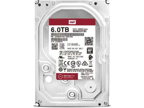 Hdd wd red pro, 6tb, 7200rpm, sata iii