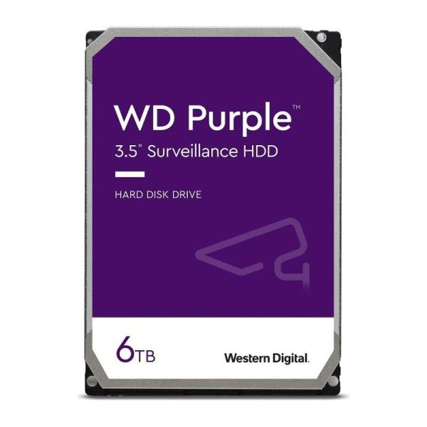 Hard disk wd purple 6tb sata-iii 5640rpm 256mb