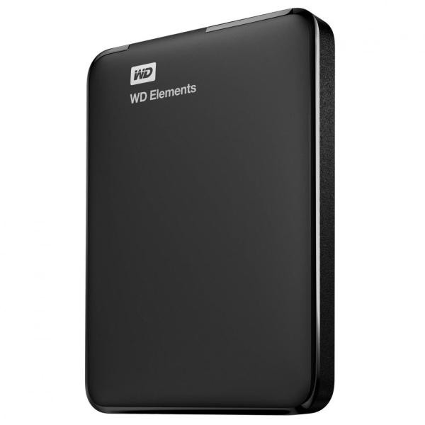 Hdd extern wd elements portable, 1tb, negru, usb 3.0