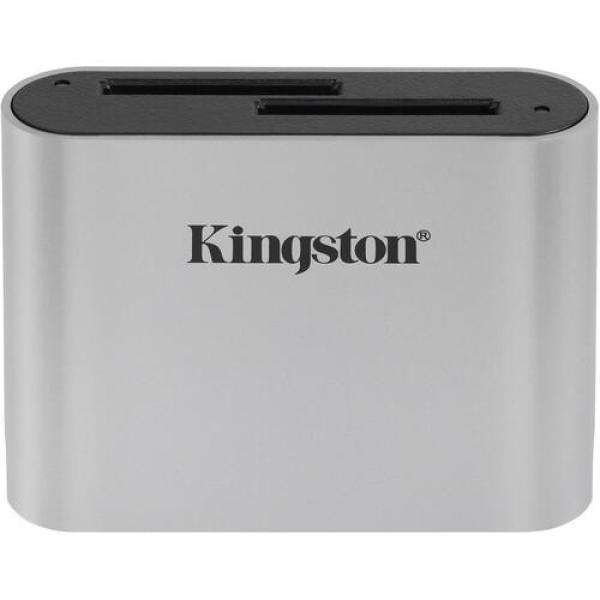 Card reader kingston, usb 3.2, supported cards: uhs-ii sd cards/backwards-compatible with uhs-i sd cards