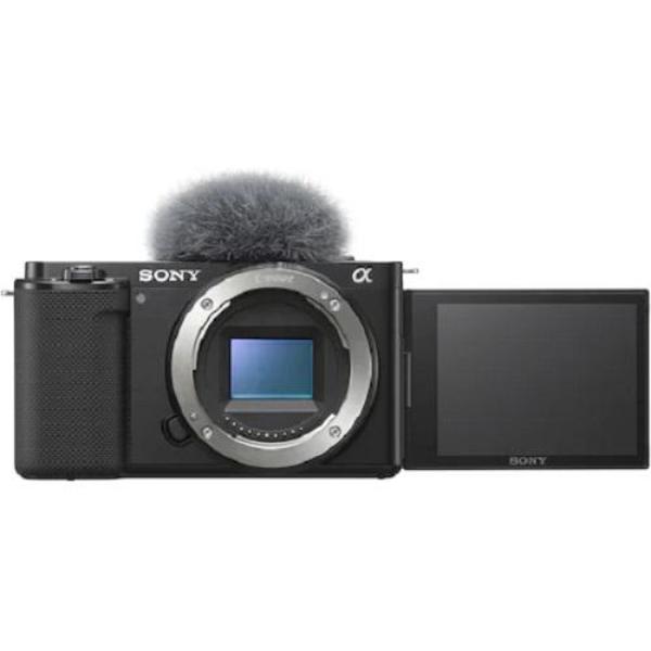 Sony alpha zv-e10 camera mirrorless pentru vlogging 4k body