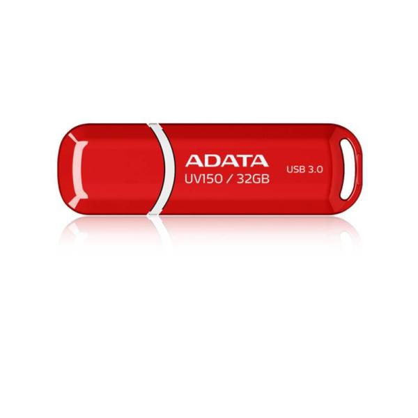 Memorie usb flash drive adata uv150, 32gb, usb 3.0, rosu