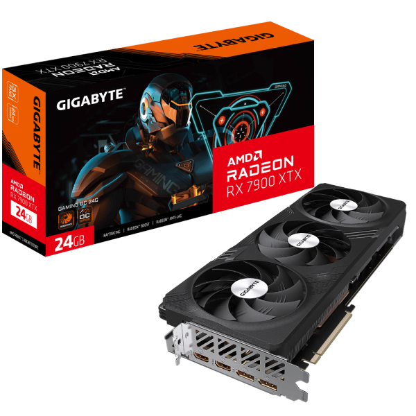 Placa video gigabyte radeon rx7900 xtx gaming oc 24g