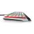 Dell keyboard alienware rgb mechanical gaming aw510k, us international, backlit: alienfx rgb / 16.8 million colours, keyboard technology: mechanical, connectivity technology: wired, interface: usb, numeric keypad: yes, hot keys function: programmable, mut