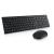 Kit tastatura si mouse dell pro km5221w, wireless, negru