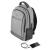 Rucsac laptop tellur usb 15.6" gri