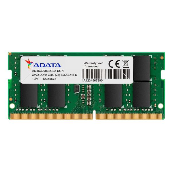 Memorie ram notebook adata, sodimm, ddr4, 8gb, cl22, 3200mhz