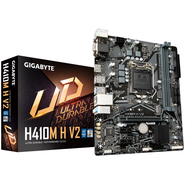 Placa de baza gigabyte h410m h v2, lga 1200
