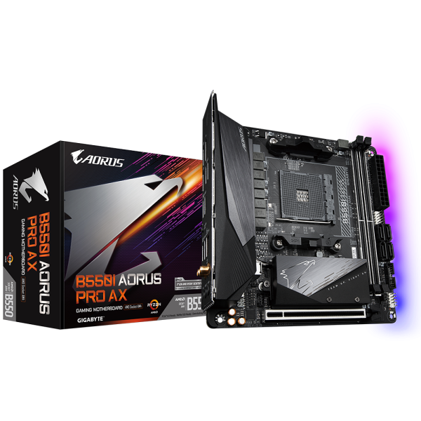 Placa de baza gigabyte b550i aorus pro ax am4