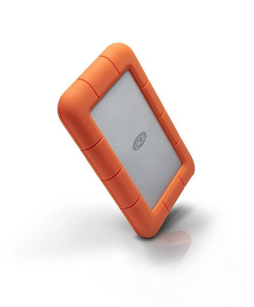 Hdd extern lacie mini, 4tb, argintiu, usb 3.0