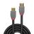 Cablu lindy 2m high speed hdmi, latime de banda 48gbps, 10240x4320@ 120hz, anthra line