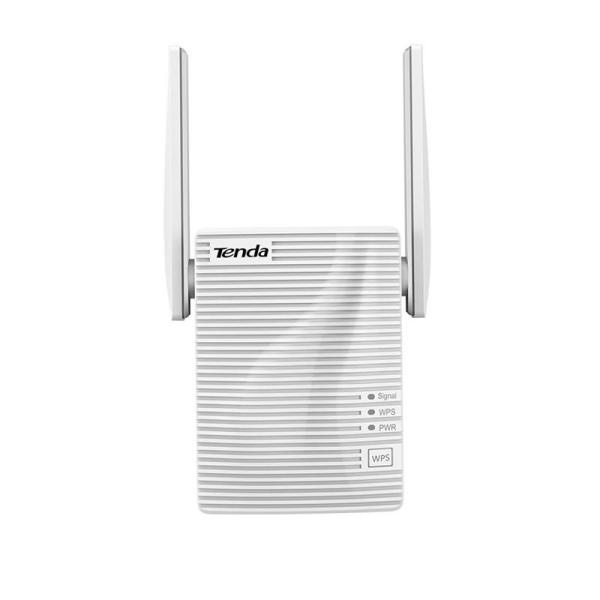 Tenda ac750 dual band wifi repeater, a15; interface: 1* megabit lan ethernet ports; antenna: 2* 2dbi omni-directional antennas; wireless standards: ieee 802.11n/a/ac/ ieee 802.11b/g/n; frequency: 2.4ghz, 5ghz; wireless speed: 5ghz up to 433mbps/ 2.4ghz up