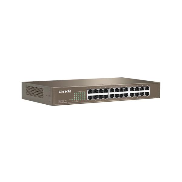 Switch tenda tef1024d, 24 port, 10/100mbps