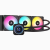 Corsair liquid cooler icue h150i elite lcd xt display  radiator material aluminum corsair icue compatibility yes tubing length 450mm coldplate dimensions 56x56mm tubing material black sleeved low-permeation rubber screen size 2.1" native resolution 480x48