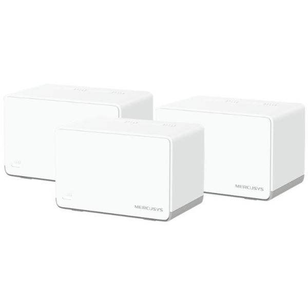 Mercusys ax1800 whole home wi-fi system halo h70x(3-pack),wi-fi 6 dual-band, standarde wireless: ieee 802.11ax/ac/n/a 5 ghz, ieee 802.11ax/n/b/g 2.4 ghz, viteza wireless: 1201 mbps on 5 ghz, 574 mbps on 2.4 ghz, securitate wireless:  wpa-psk/wpa2-psk/wpa3