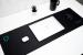 Mouse pad spacer sp-pad-game-b-bk, cauciuc si material textil, 900x300x3mm, negru