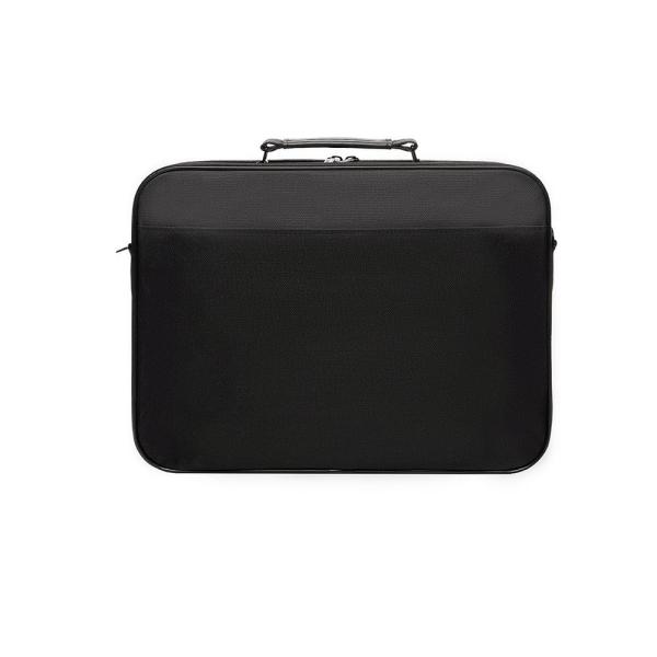Geanta laptop spacer spm7939 16", 1 compartiment, buzunar frontal, buzunal dorsal cu velcro, waterproof, nylon, negru