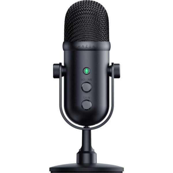Microfon profesional razer seiren v2 pro, usb-c, negru