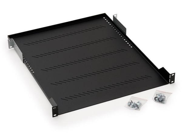 Raft fix perforat triton 19 1u/850 capacitate incarcare 40kg, negru