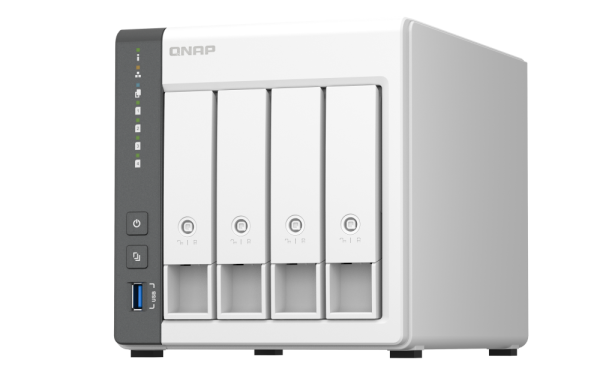 Nas qnap 262 4-bay, cpu arm 2.0ghz quad core, ram 4gb, hdd 2.5"/3.5" sata 6gbps (neincluse), lan: 1 x 2.5gbe + 1 x gbe,  usb3.2 gen1: 1 usb2.0: 2, tower, adapter, garantie 2 ani