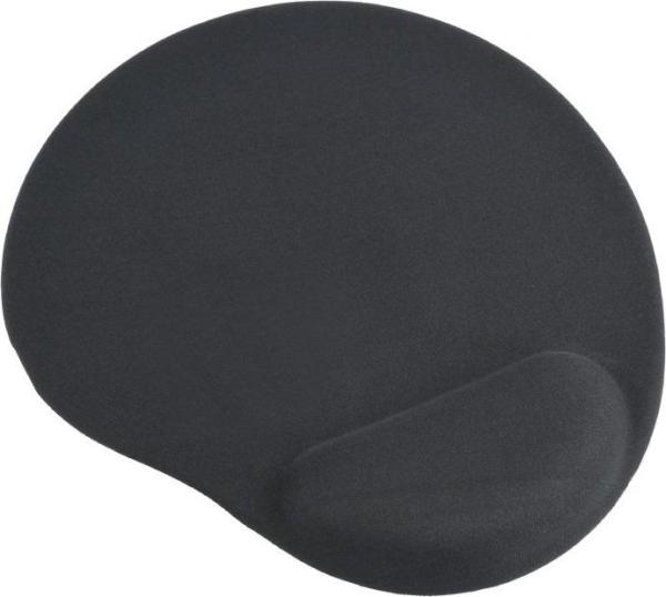 Mousepad gembird gaming, cauciuc si gel, 240 x 220 x 4mm, negru