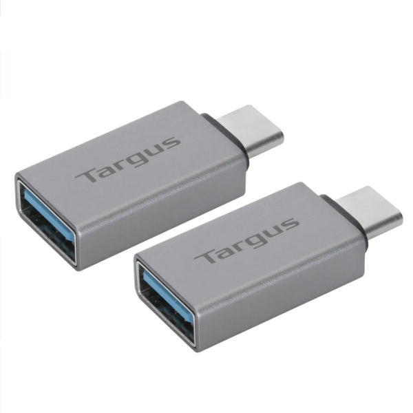 Targus adaptor usb-c la usb-a, 2pcs, gri