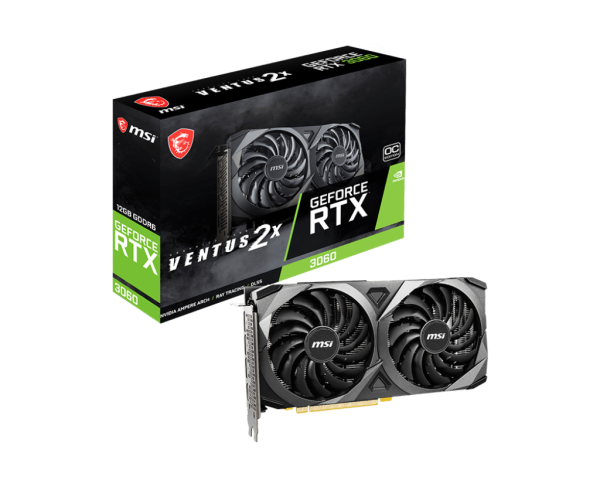 Placa video msi geforce rtx 3060 ventus 2x 12g oc